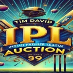 Tim David IPL Auction