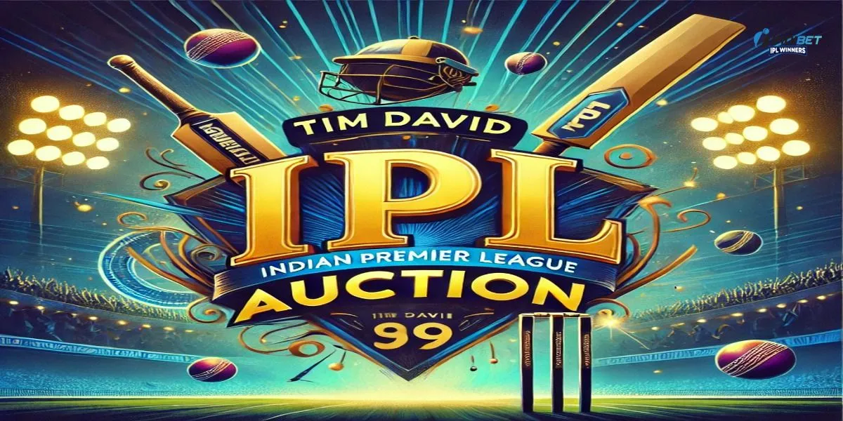 Tim David IPL Auction- Price, Team & Full Details